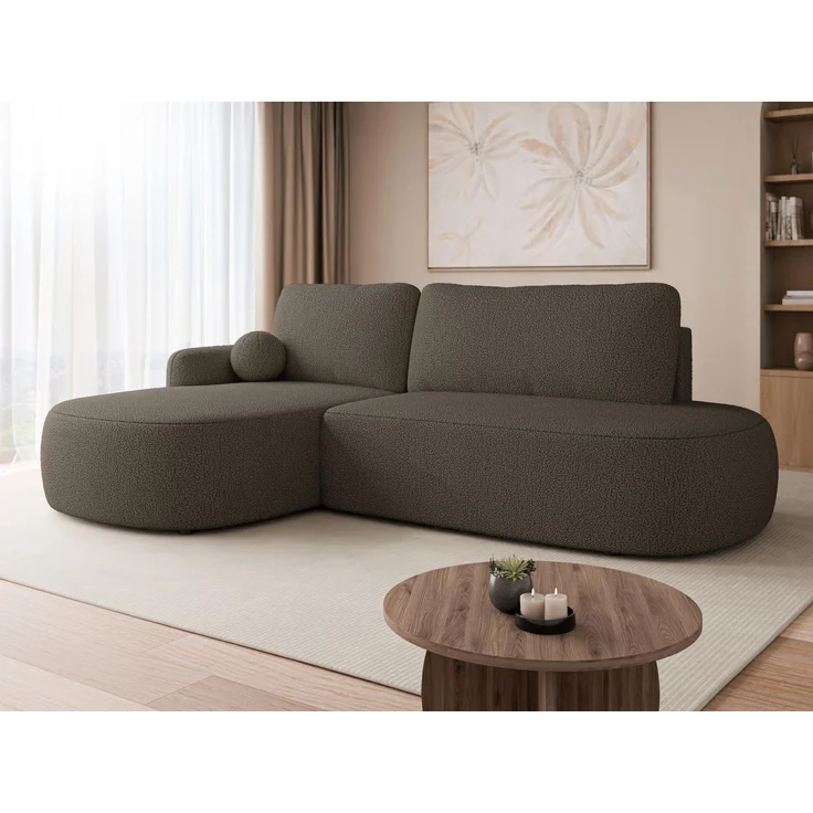 Mirjan24 Ecksofa Loridu O (Farbe: Manza 29, Seite: Links), 90 x 174 x 274 cm – Bild 3