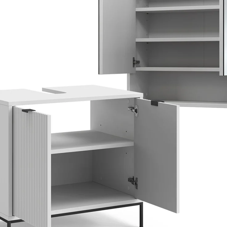 Badmöbel-Set Eliza Weiß 2-teilig Vicco – Bild 6
