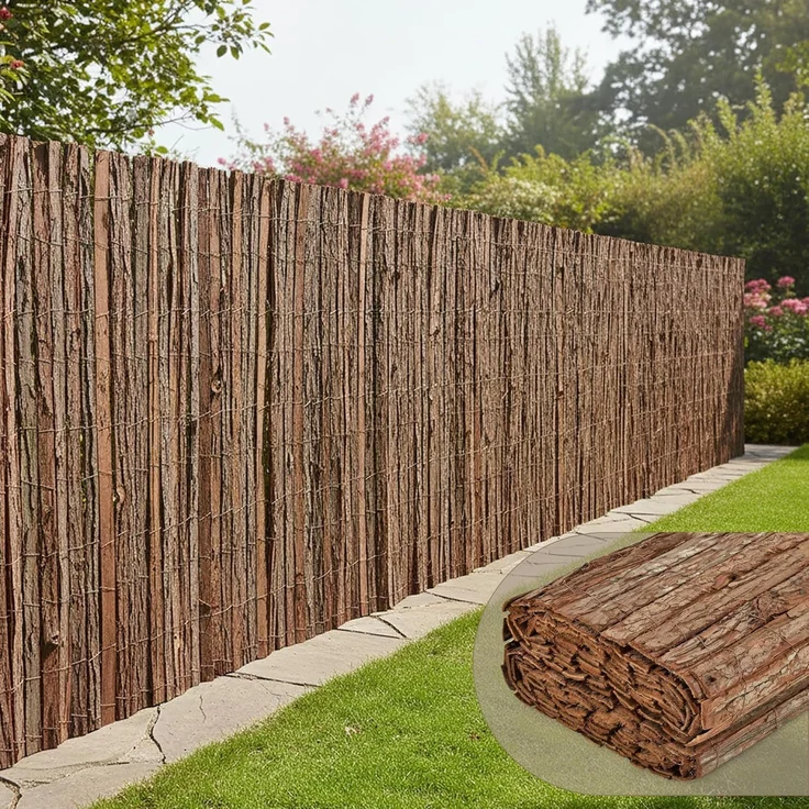 Rindenmatte Zamora 150x300 cm [casa. pro] – Bild 1