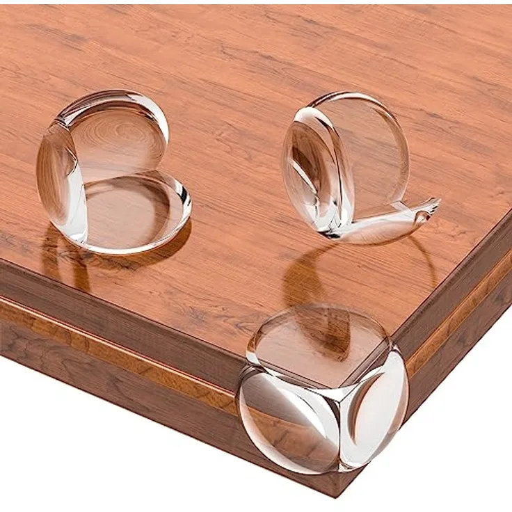 Lesfit 20 Stücke Baby Eckenschutz Transparent für Tisch und Möbel Ecken