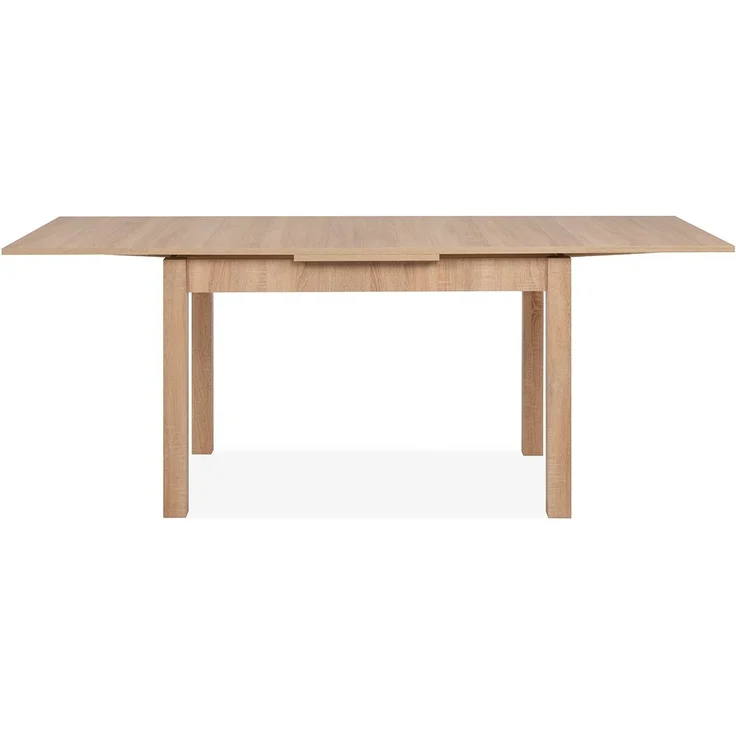 Calicosy Ausziehbarer Esstisch Dekor Sonoma-Eiche L120-200 cm – LONGFORD - Helles Holz – Bild 5