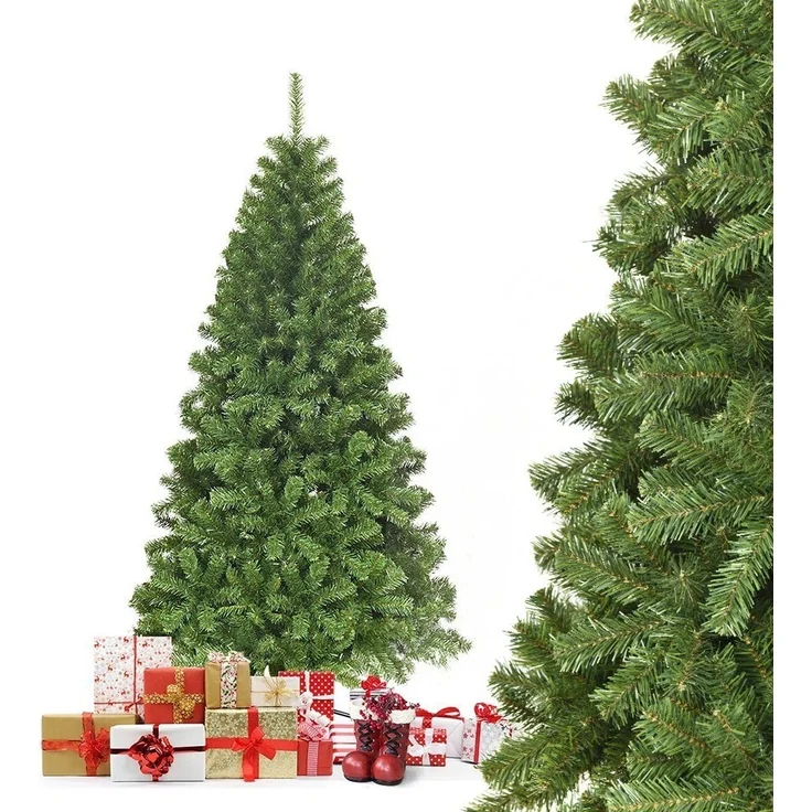 COSTWAY Künstlicher Weihnachtsbaum, 180cm, mit 928 Spitzen PVC & Ständer – Bild 5