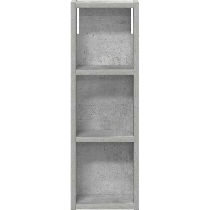 vidaXL Badezimmer-Wandschrank mit Regal Betongrau 20 x 10 x 60,5 cm 889290 – Bild 6