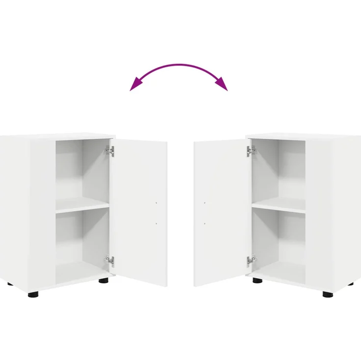 vidaXL TV-Schrankset 140 x 40 x 33 cm Weiß 3397896 – Bild 12