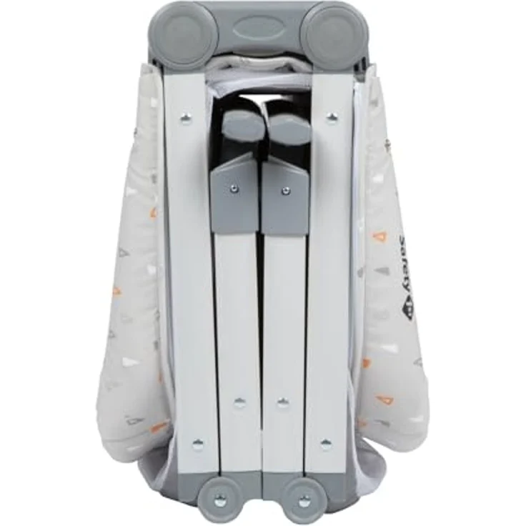Safety 1st Babybett Morning Star, zusammen-klappbare Babywiege inkl. Reisetasche, geeignet ab der Geburt bis ca. 9 Monate, Warm Grey – Bild 4