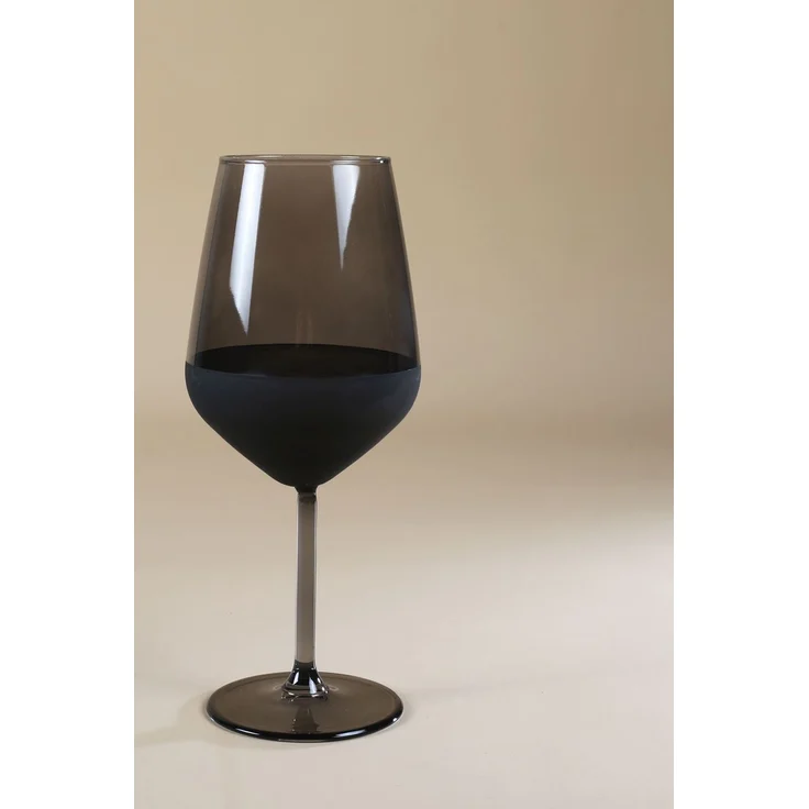 Hermia Concept 'Matte 490' Weingläser-Set (4-teilig), Schwarz, 9,1 x 9,1 x 21,8 cm, 490 ml – Bild 3