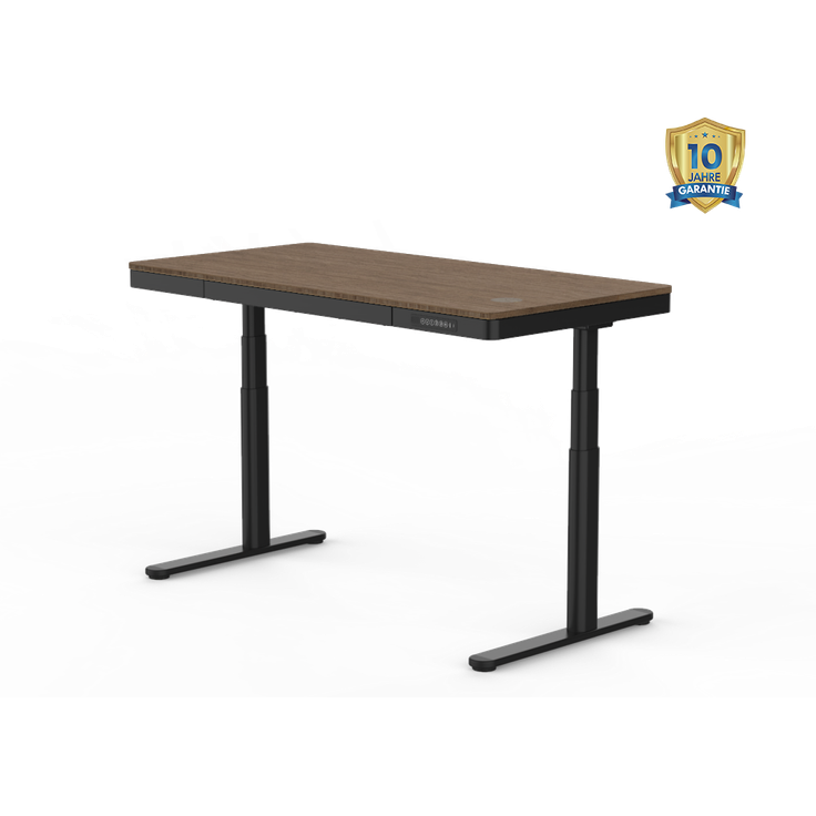 FlexiSpot Q8 Schreibtisch höhenverstellbar, Bambusplatte, mit USB-Anschlüssen – ergonomisch, nachhaltig & einfach montierbar