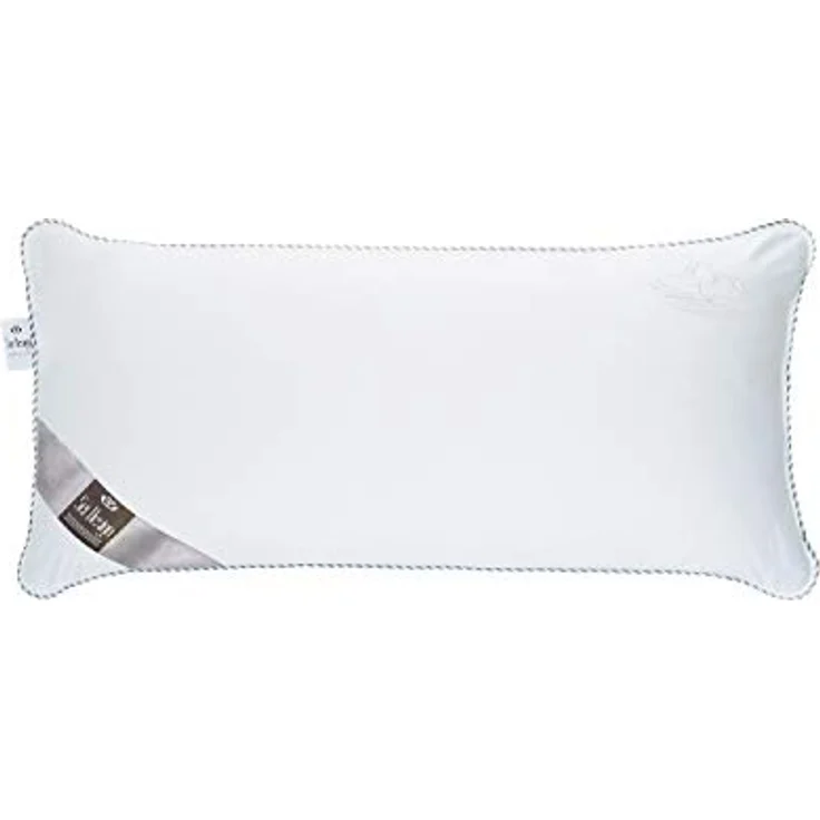 SEI Design Kopfkissen Kopfkissen Air Softfill Collection SWAN DE LUXE 40x80 Bezug 100%, Füllung: 100% Polyester Mikrofaser, Bezug: Baumwolle, Seitenschläfer, Rückenschläfer, Bauchschläfer, Schlafkissen, mit Innenkissen, Vegane Alternative zu Daunen – Bild 2
