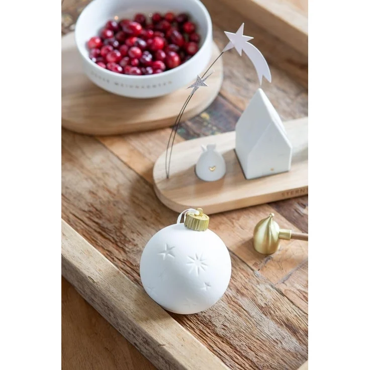 Räder LED Weihnachtslampe Krippe Kugel D. 9cm – Bild 3
