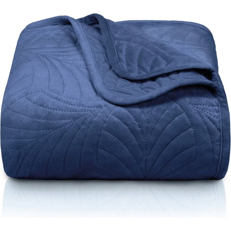 Gräfenstayn Tagesdecke Gräfenstayn Premium Tagesdecke mit nahtloser Steppung & Blatt-Design, Gräfenstayn Premium Tagesdecke mit nahtloser Steppung & Blatt-Design – Bild 1