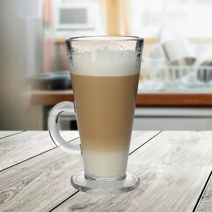KADAX Kaffee-Latte-Gläser für Getränke, 6er-Set, 260 ml – Bild 7