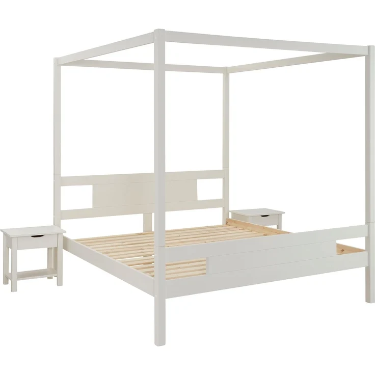 Home affaire Massivholzbett "KYOTO" Himmelbett, zertifiziertes Massivholz (Kiefer) – Bild 2