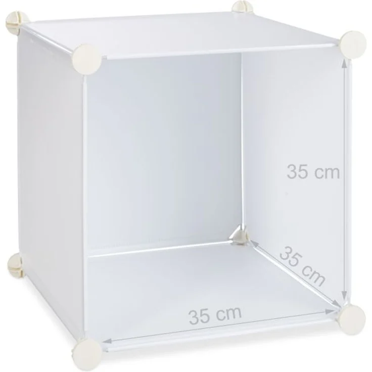 Kleiderschrank Stecksystem 14 Fächer – Bild 5