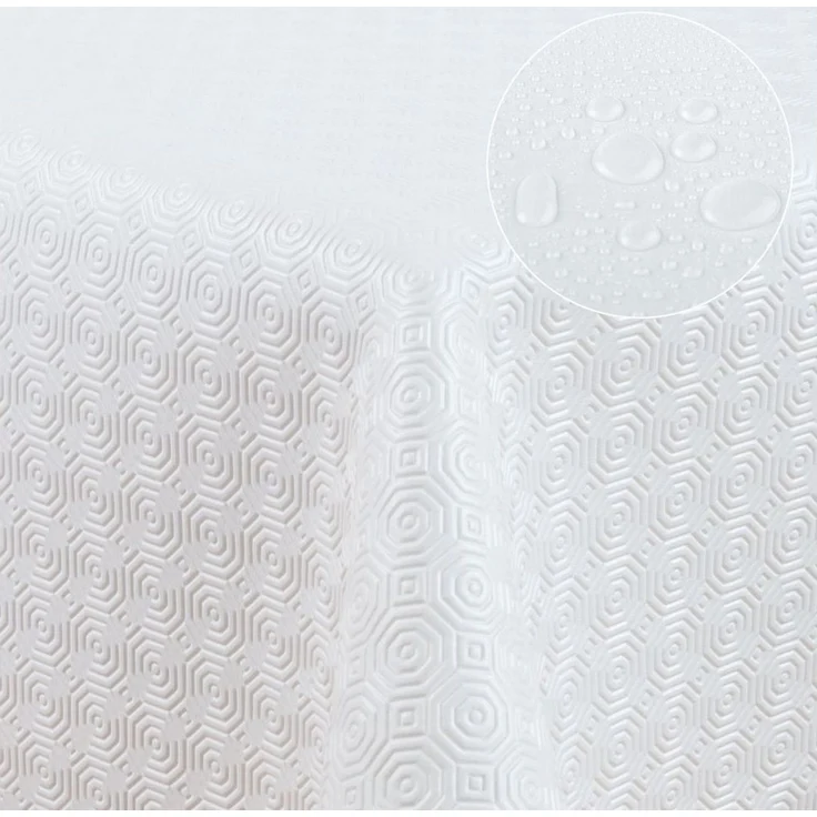laro Tischdecke Laro Premium Tischpolster Tischschoner Abwaschbar Molton rechteckig – Bild 2