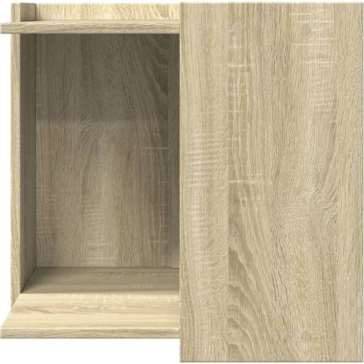 vidaXL Katzenklo Sonoma Eiche 53x53x51 cm Holzwerkstoff 857753 – Bild 4