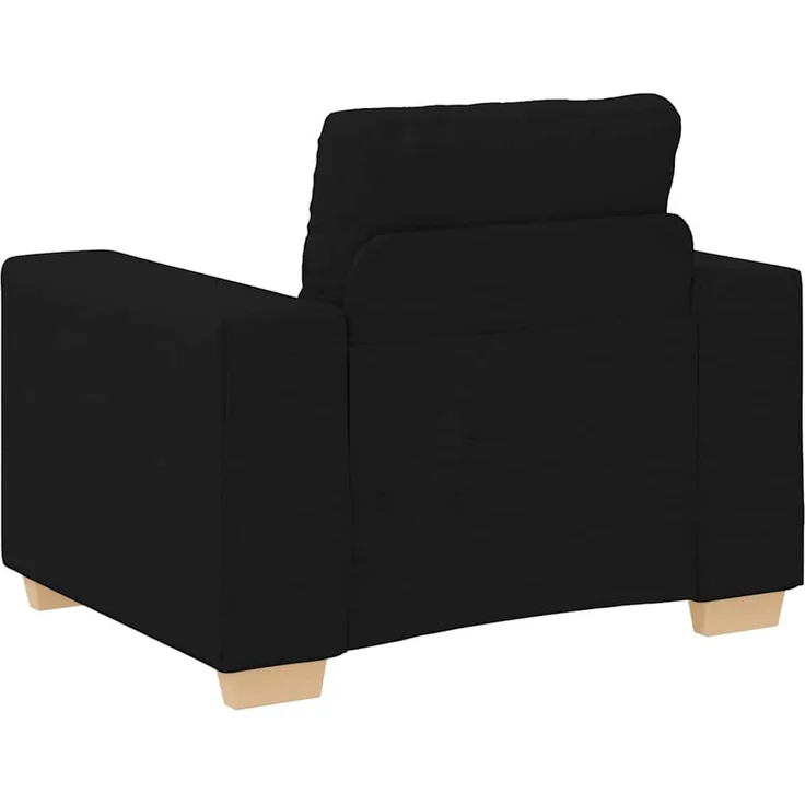 vidaXL Sessel Schwarz 100x78x80 cm Stoff 4105060 – Bild 6
