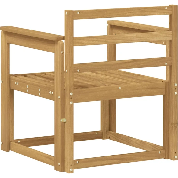 vidaXL Outdoor-Sofagarnitur Massivholz Akazie Weiß 3438963 – Bild 5