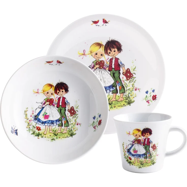 KAHLA Kids Kinderset 3tlg. Hänsel und Gretel – Bild 1