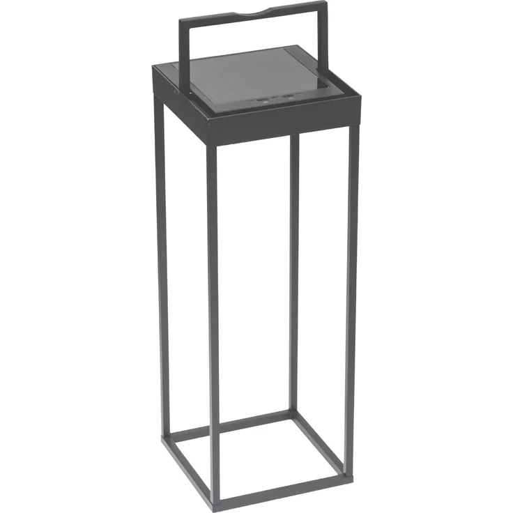 Kettler LED Laterne eckig offen XL 50 cm Dunkelgrau – Bild 1