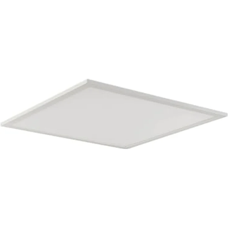 Lampenwelt Arcchio LED Panel Lysander, dimmbar mit Leselampe, 1-flammig, Weiß, Aluminium, inkl. Fernbedienung und Leuchtmittel – Bild 1