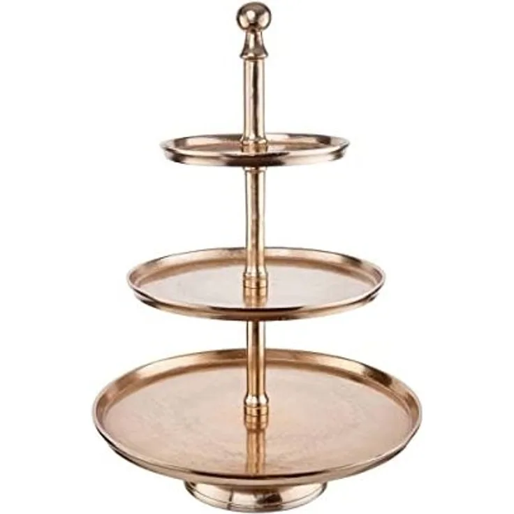 BUTLERS Etagere »BANQUET«, Aluminium