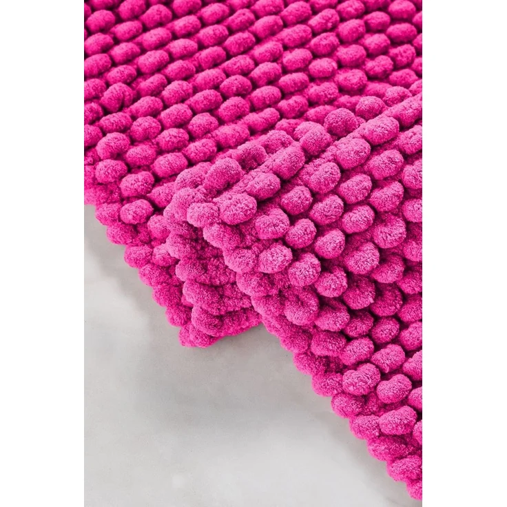 Next Badematte Badematte mit riesigen Noppen, Höhe 80 mm, Polyester (recycelt), Baumwolle