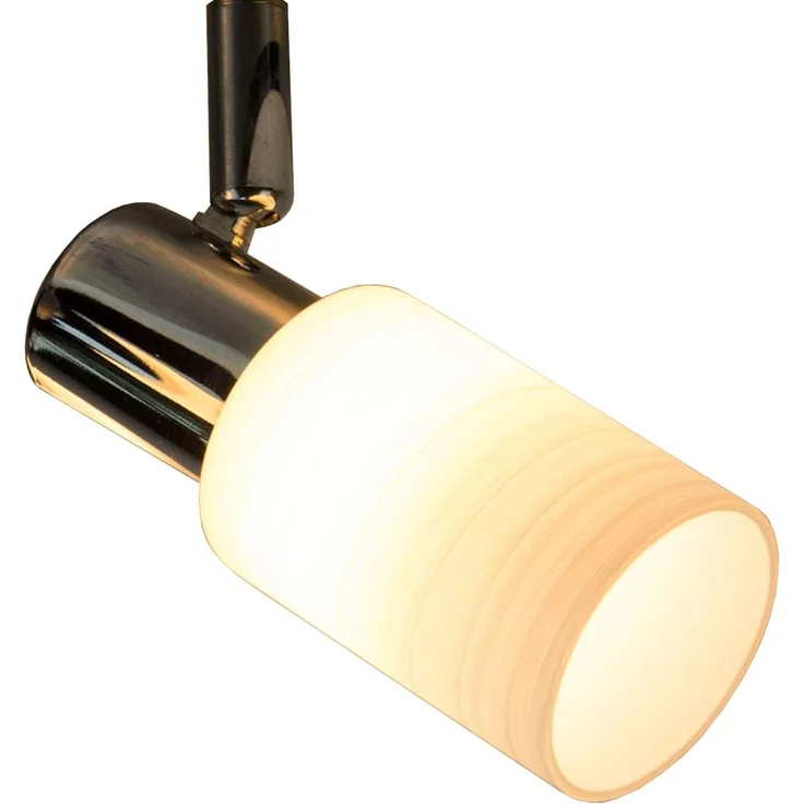 TRANGO LED Deckenstrahler, 2-flammig 2007-28 LED Deckenleuchte Chrom-Optik & Aluminium gebürstet Serie GRACE inkl. 2x G9 LED Leuchtmittel 3.000K warmweiße Lichtfarbe Badleuchte, Flurleuchte, Küchenleuchte, Schwenkbare Deckenspots, Kronleuchter – Bild 7