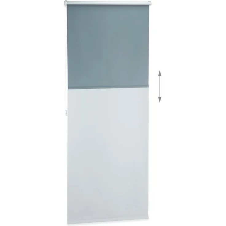 Relaxdays 4 x Verdunkelungsrollo grau 80x210 cm – Bild 5