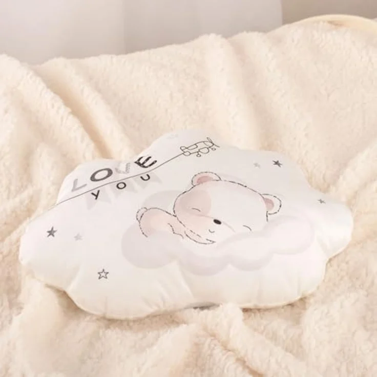 Baby Best Dekokissen BabyBest Sleeping little bear, hochfarbig bedruckt – Bild 2