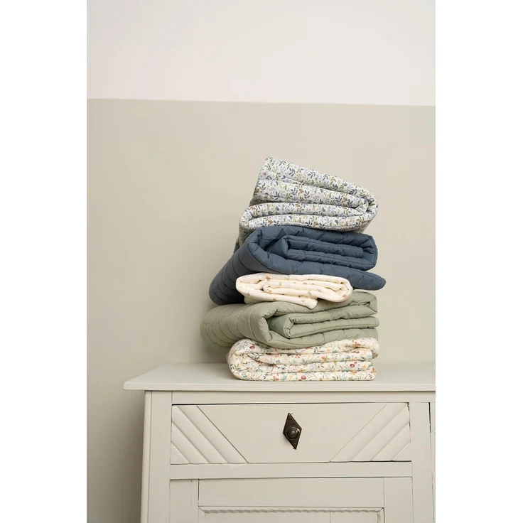 Little Dutch Wiegen-Decke Pure - Sage - 70 x 100 c – Bild 8