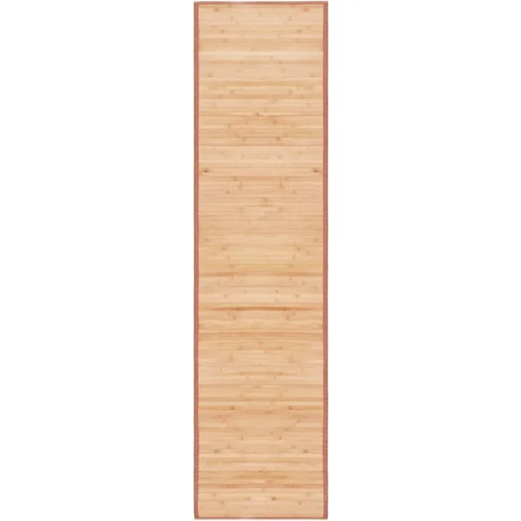 vidaXL Teppich Bambus 100x160 cm Natur 247200