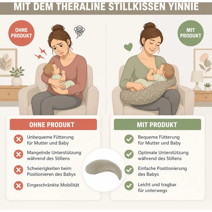 Kinderhaus Blaubaer Stillkissen Theraline Yinnie Stillkissen TOP – Bild 4