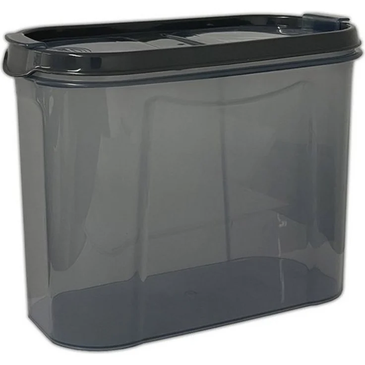 HAC24 Vorratsdose Schüttdose Aufbewahrungsdose, Kunststoff, (6x 1,3L), mit Deckel – Bild 2