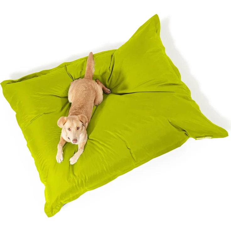 Green Bean® Hundebett für mittlere & große Hunde 140x180cm Hundekissen - Hellgrün – Bild 1
