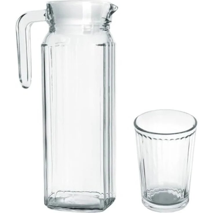 Excellent Houseware Gläser mit Deckel 1 1 l / 190 ml 5-tlg. – Bild 3