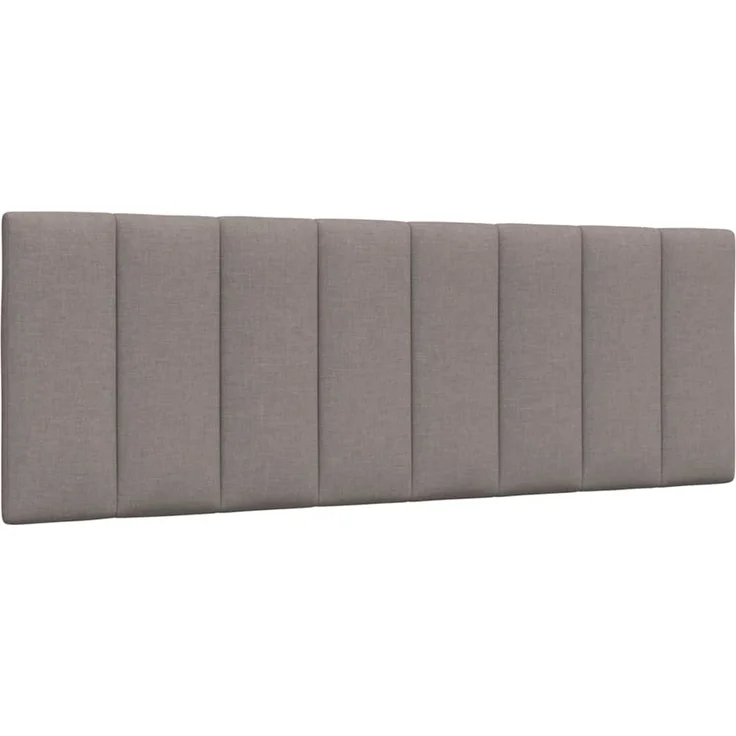 Doppelbett, Bettgestell Modernen ohne Matratze Taupe 140x200 cm Stoff d2659e – Bild 6