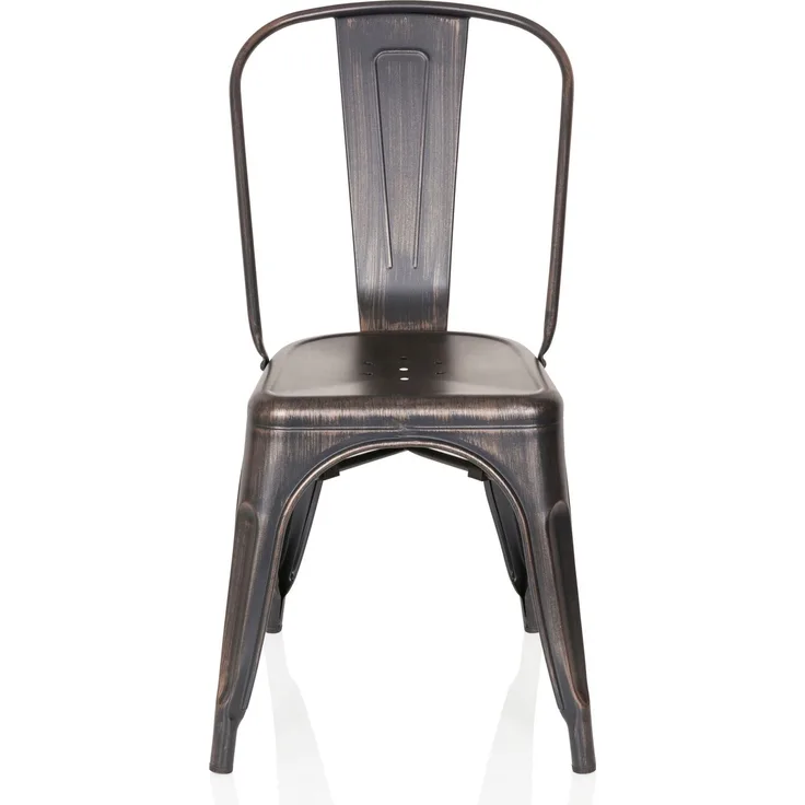 hjh OFFICE Besucherstuhl Konferenzstuhl VANTAGGIO COMFORT Metall, Schwarz / Gold