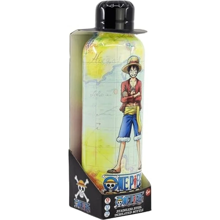 One Piece Isolierte Edelstahl Trinkflasche Thermotrinkflasche 515 ml – Bild 4