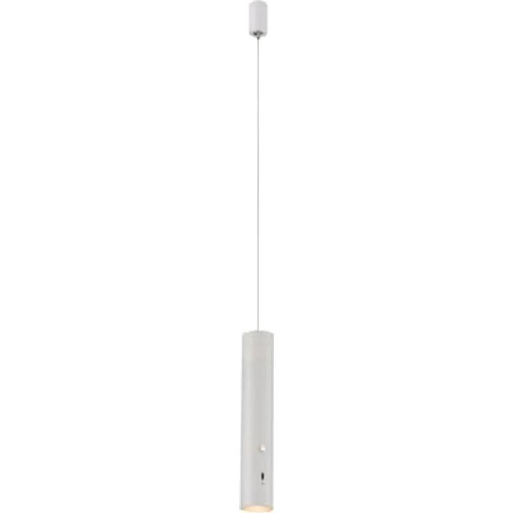 Just Light Attach, Pendelleuchte mit 300 lm, Akku, verstellbarer Höhe, warmweiß, USB-Ladung
