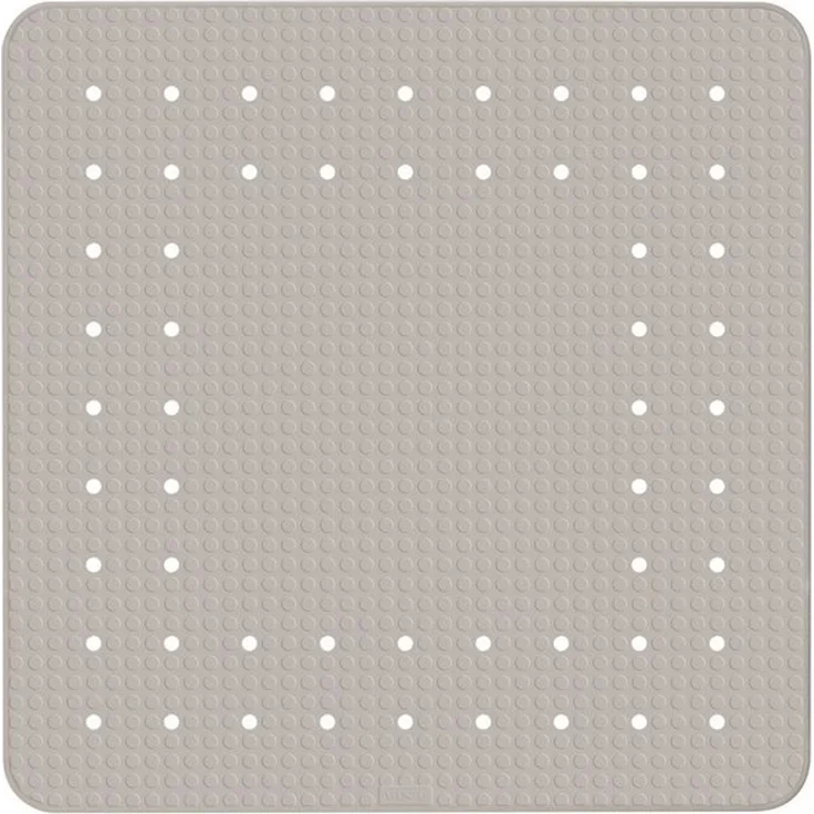 WENKO Duschmatte, Höhe 54 mm, für Badezimmer geeignet, angenehme Trittkomfort, quadratisch, Badematte – Bild 3