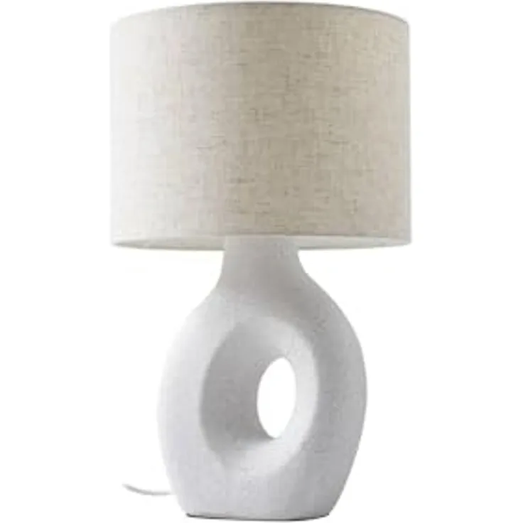 Lindby Tischleuchte Thalassia, Weiß IP20, 1 x 15 W LED