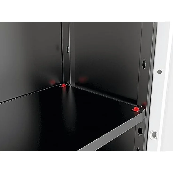 Ondis24 Kunststoffschrank Haushaltschrank Royal Multifunktionsschrank abschließbar mit Füßen 68 x 39 x 173 (H) cm, schnell aufgebaut, bewährtes Modell (173 cm, 1) – Bild 6