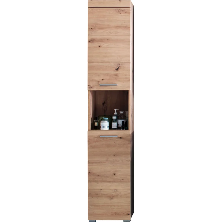 Trendteam 'Amanda' Hochschrank, Holz, Eiche, 190 x 31 x 37 cm – Bild 2