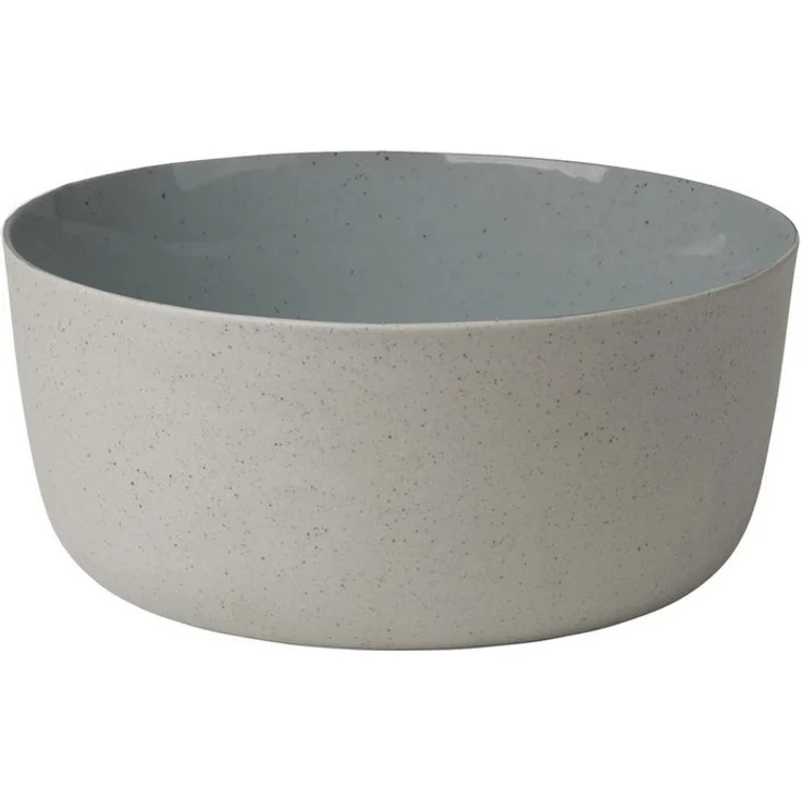 blomus Schale -SABLO- Designer-Schalen: Hochwertige gesprenkelte Optik, Steingut, (1-tlg), Spülmaschinengeeignet, Mikrowellengeeignet, Farb- & Größenauswahl – Bild 1