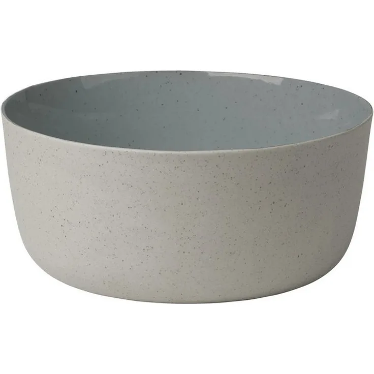 blomus Schale -SABLO- Designer-Schalen: Hochwertige gesprenkelte Optik, Steingut, (1-tlg), Spülmaschinengeeignet, Mikrowellengeeignet, Farb- & Größenauswahl