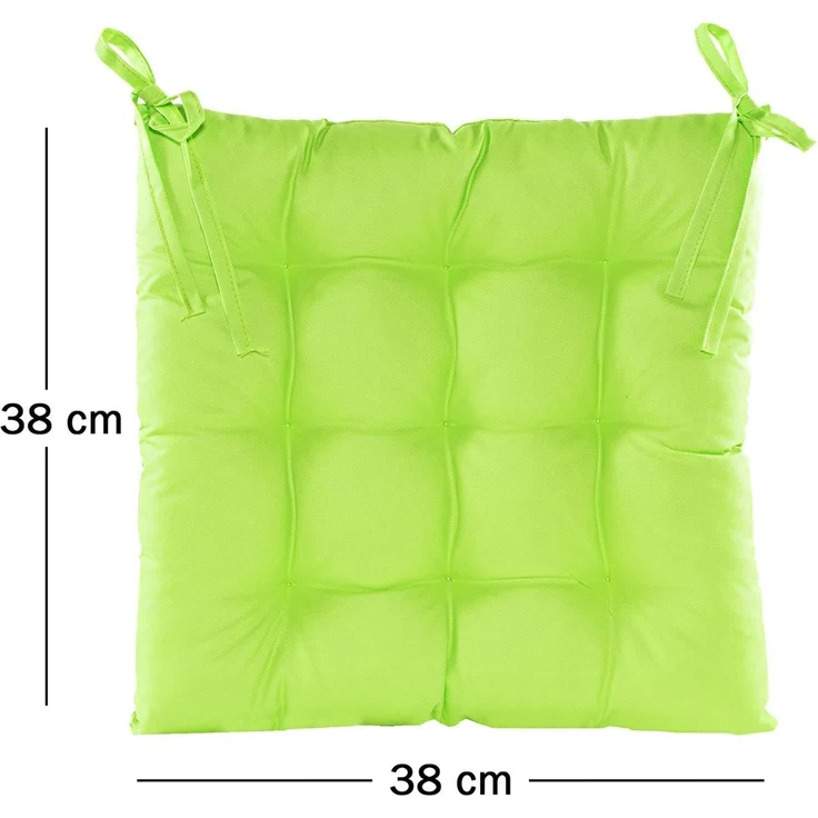 JACK Stuhlkissen JACK Outdoor 38x38cm Sitzkissen Lounge Kissen Sitzkissen Wasserfest, mit Lotus Effekt, robust, strapazierfähig, für Innen & Außen – Bild 2