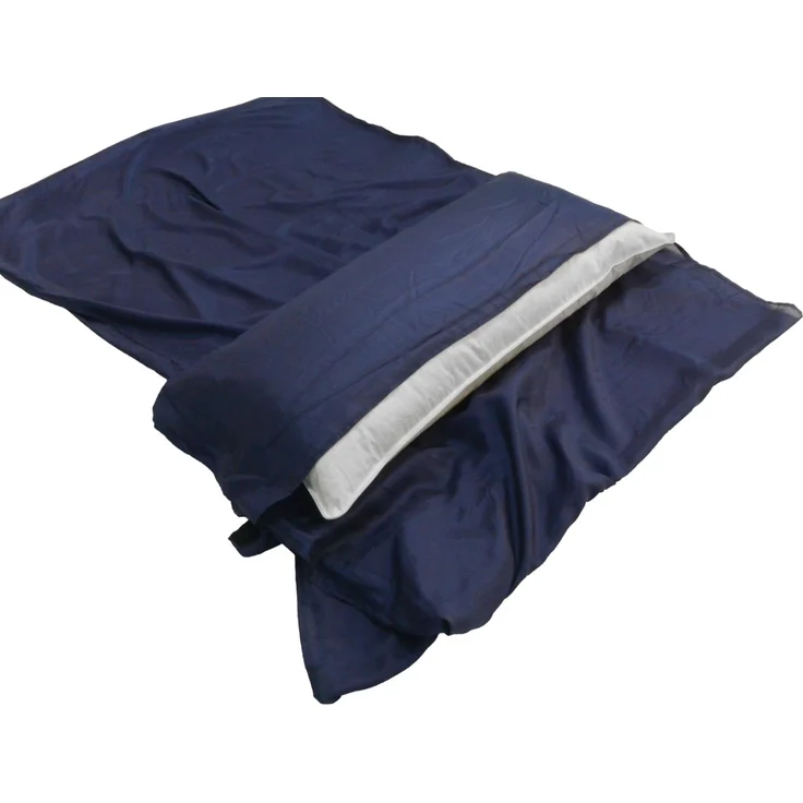 Origin Outdoors Sleeping Liner Seide, Deckenform, royalblau – Bild 5