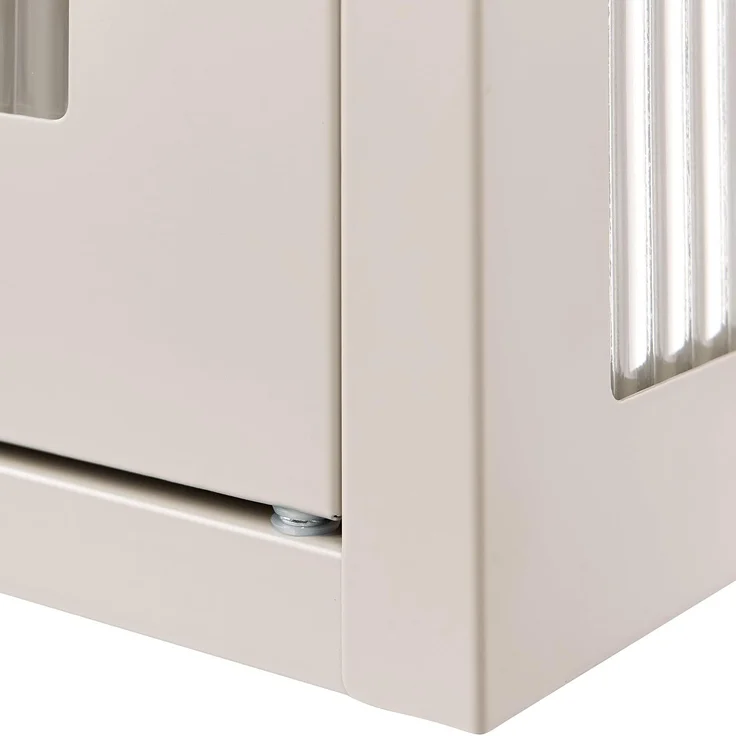 Wandschrank HARLYN 60 cm Metall Beige – Bild 8
