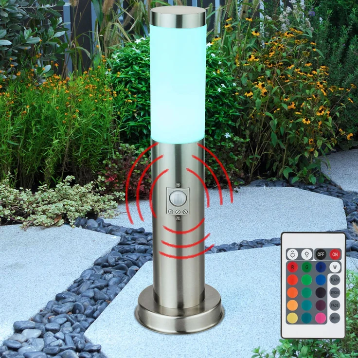 RGB LED Stehleuchte mit Bewegungsmelder NEW YORK – Bild 2