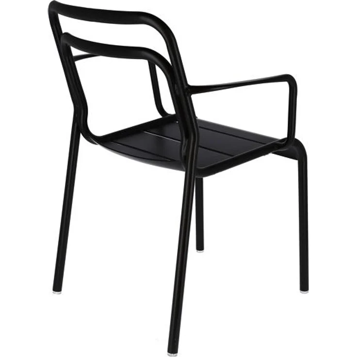 Stapelsessel Live aus Aluminium, Schwarz – Bild 5